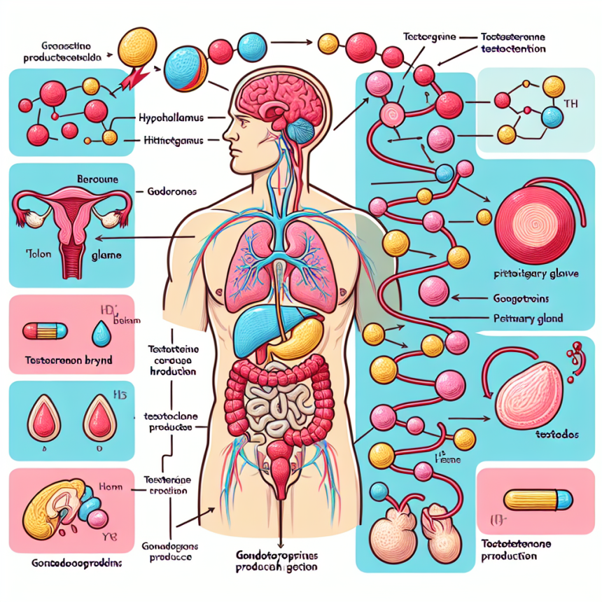 La stimolazione della produzione di testosterone attraverso la gonadotropina