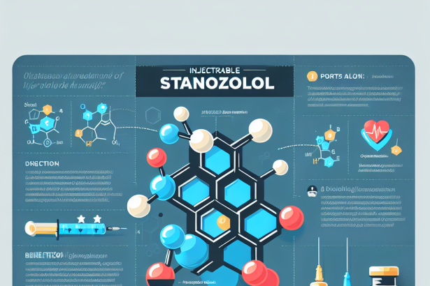 Stanozololo iniettabile: benefici e rischi nell'ambito della farmacologia sportiva