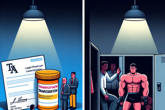 Tamoxifene: uso legale e illegale nello sport