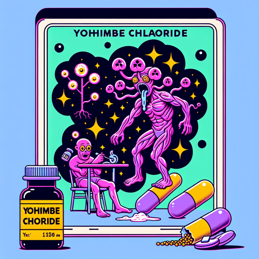 Gli effetti collaterali della Yohimbina cloridrato durante l'attività fisica