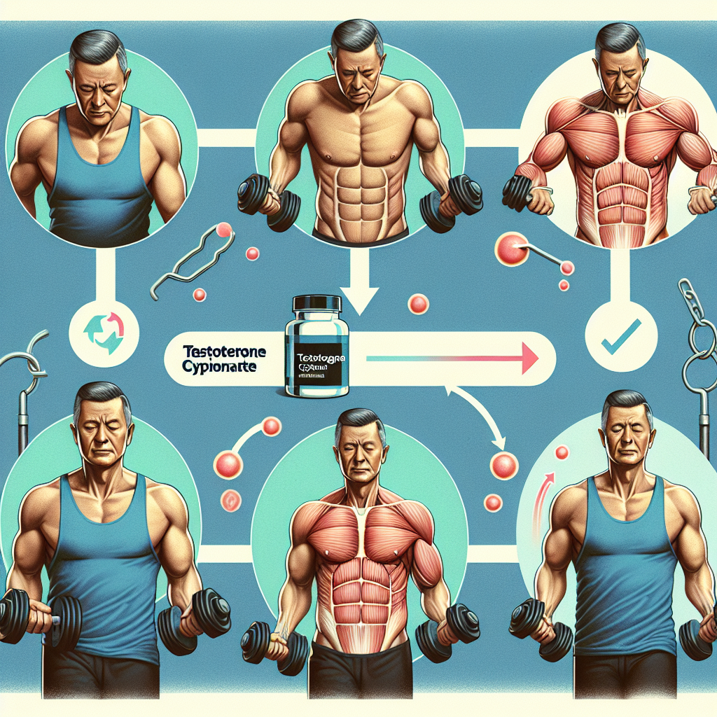 Impatto del testosterone cipionato sul recupero muscolare dopo lo sforzo fisico