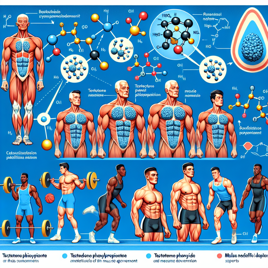 Testosterone fenilpropionato: meccanismo d'azione e benefici nello sport