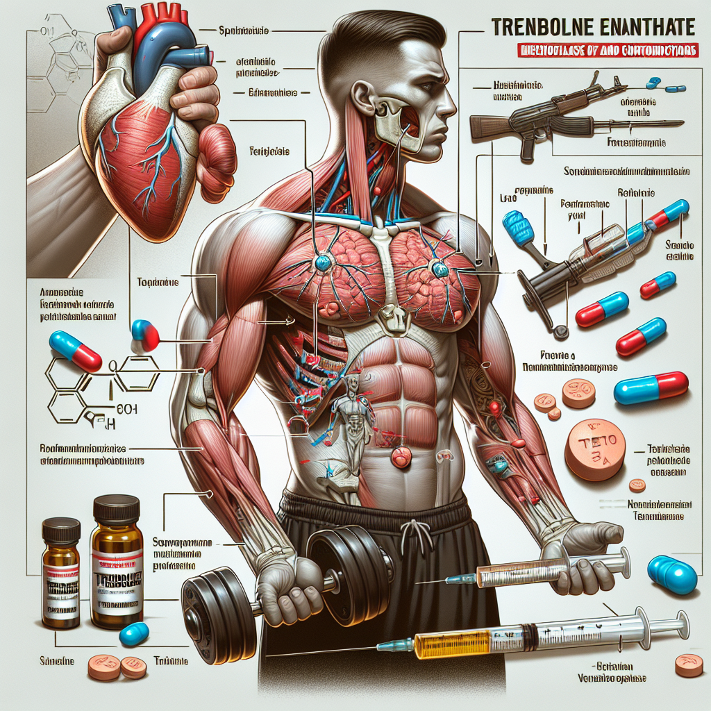 Trenbolone enantato: meccanismo d'azione e controindicazioni