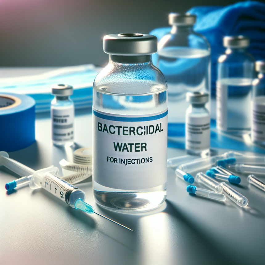 Acqua battericida per iniezioni: un elemento fondamentale nella farmacologia sportiva